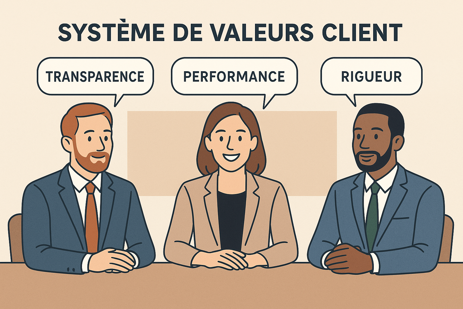 Système de valeurs client : travailler avec les bons profils